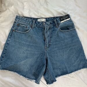 Abercrombie & Fitch Classic Blue Jean Shorts